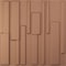 Ekena Millwork 19 5/8in. W x 19 5/8in. H Wigan EnduraWall Decorative 3D Wall Panel Covers 2.67 Sq. Ft. WP20X20WGCAC - alternate 1